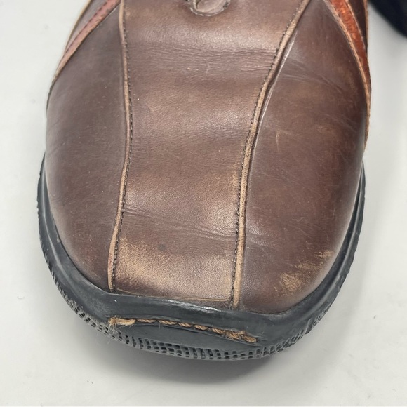 Allen Edmonds Traveler Shoes Mens 11.5D Brown Leather Bicycle Toe Casual Driving main image 8